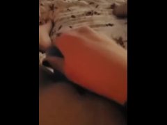 Fucking my pussy with a dildo