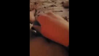 Fucking my pussy with a dildo