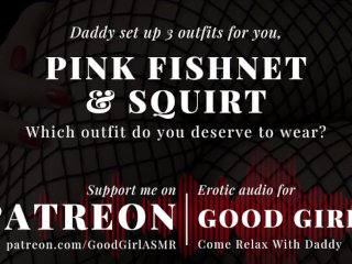 fishnet bodysuit, daddys good girl, blowjob, good girl