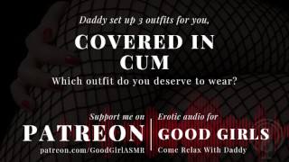 [GoodGirlASMR] Choose Your Outfit, Cuddle, Squirt, or Pound pt3