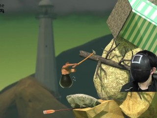 【getting over It】002 even Fall back to the Start Pont, I never Give up