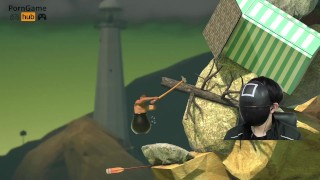 【Getting Over It】002 Even fall back to the start pont, I never give up