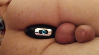 Prostate vibe in my bubble butt
