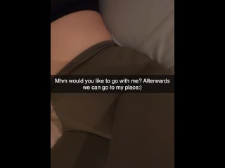Guy fucks me after gym session and cheats on girlfriend Snapchat Cuckold