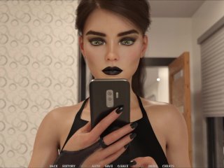 game walkthrough, pc gameplay, brunette, big tits