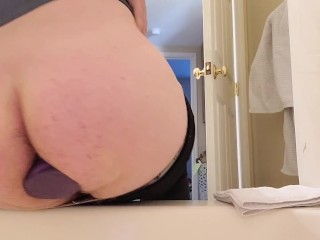 My Ass Swallowing Purple Puppy Pecker, Knot and all Pt. 2