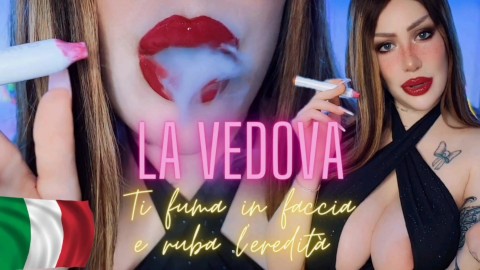 La vedova ti fuma in faccia e ruba l'eredità (ITA) 