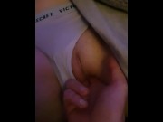 Preview 1 of Almost Caught Fingering My Step Sis - Juicy-lousie