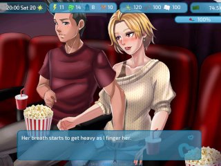 blonde, love and sex, game, cartoon