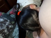 Preview 1 of This is how my girlfriend eats my ass for breakfast before work - IkaSmokS
