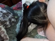 Preview 5 of This is how my girlfriend eats my ass for breakfast before work - IkaSmokS
