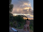 Preview 3 of Outdoor fuck with a view (CAUGHT)