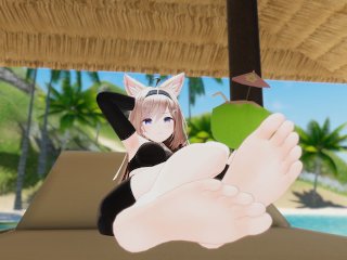 love her feet, cartoon, feet worship, pov