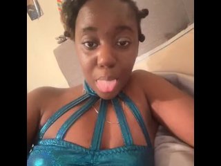 Got Caught Playing X Massage with my Pretty Ebony Chocolate Darkskin Black Pussy