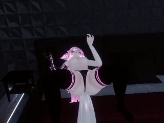VRChat Girl Cute Moans UntilShe Cums with_Vibrator