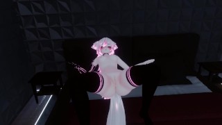 Cute Vrchat Girl Groans Until She Gets A Vibrator