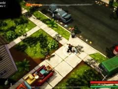 ZombieSurvivals gameplay and 2 art )