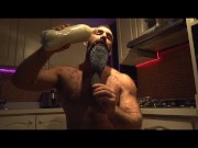 Preview 6 of Milk Me Jaxton Wheeler Bearded God