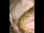 Preview 6 of Sexy Submissive Slut Stokes it Raw little sexy Femboy ass soap shower Bath time Winky scrub session
