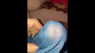 Sissy slut temps hot wife with porno video to get her in the mood to peg my ass what a fun kinky hot