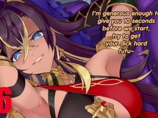 Dehya wants to turn you into a quickshot(feet, femdom, humiliation, quickshot, challenge)