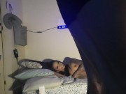Preview 1 of Asian babe takes it til she cant and squirts