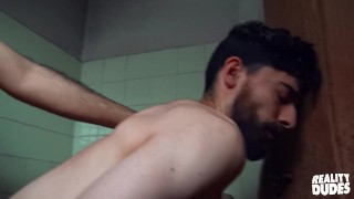 Adonis Keeps Fucking Andy Against The Wall Until His Dick Becomes Extremely Hard