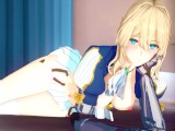 VIOLET EVERGARDEN STRIPS FOR YOU 🥰 UNCENSORED HENTAI
