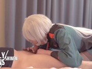 Preview 4 of 【Gundam】 Miorine cosplayer Handjob, get fucked, Japanese Anime Cosplay part.4