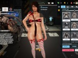 Operation Lovecraft Fallen Doll - A look at all the characters outfits selection Harem Mode