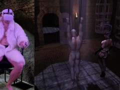 Playing sex games in VR! Virtual reality femdom.