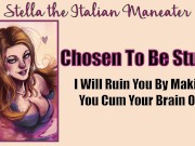Preview 1 of Chosen To Be Stupid - Hottie sucks your brain right out of your dick [Italian Accent]
