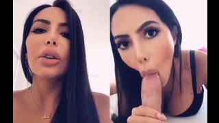 POV - Un fan che scopa LELA STAR fino a quando le sue tette non sono coperte di sperma