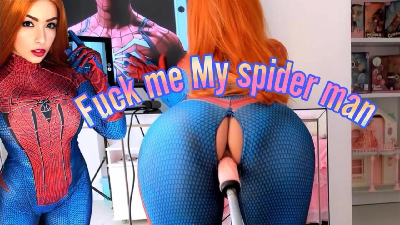 Female spiderman cosplay porn