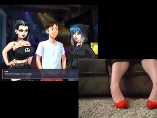 video game, verified amateurs, high heels, feet