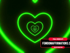 Tiny Dick Bitch Affirmations for Small Dick Losers