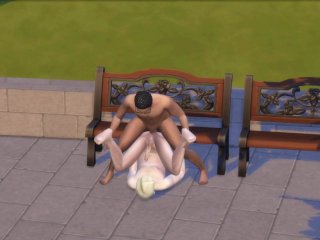 Sims 4 - Gay Fucking In The Park