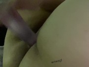 Preview 2 of Chubby girl fucks herself while home alone