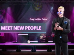 EmyLiveShow S&M Story BDSM fetish femdom visual novel game about vtubers. For hentai and anime fans!