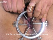 Preview 3 of Hairy Pussy Stretched Wide Spreader Speculum Cervix Visible