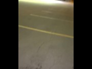 Preview 5 of Stepsister Gives Her Stepbrother A Blowjob In Parking Lot And Gladly Swallows His Cum And Piss.