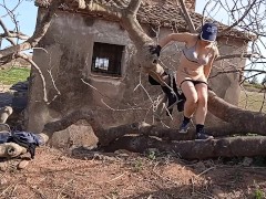 Perv man in van caught me training nude in fields!! - Screenshot 15 of 16 - Sexy Sport Clips