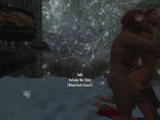 big dick small pussy, skyrim sex mods, big dick, 3d