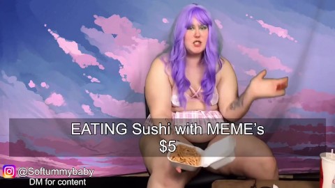 Sushi relleno de vientre!!
