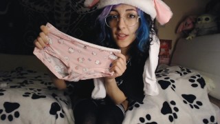 GOTH GIRL GLAD TO HELLO KITTY AND ANAL