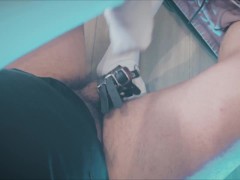 XZZ04:学妹在我家玩累了，想让我帮她按摩一下，但是怎么按出水了？ - Screenshot 10 of 16 - Schoolgirl