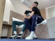 Preview 1 of GAY SEX IN JEANS AND NIKE TN