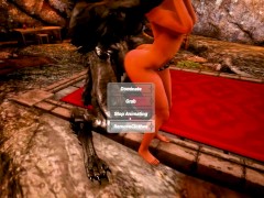 Moonlit Brothel Furry monster werewolf all available scenes in the game