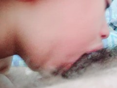 Blowjob delight, I love to make a deep throat with a hard cock full of pleasure through my wet mouth