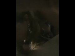Hot BLONDE with POOR manners talks with her mouth full of COCK and gets smacked for mocking lover